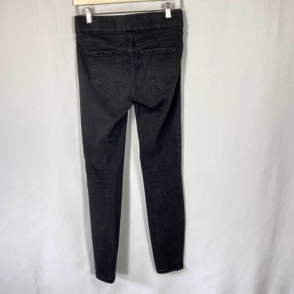 Liverpool Ankle Jeggings Black Back to School Stretch Grunge Emo 0 - Picture 3 of 8